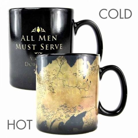 Mug - Game Of Thrones - Heat Change Carte All Men Must Serve