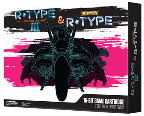 R-type Returns Collectors Ed. Black Super Nes Retro-bit