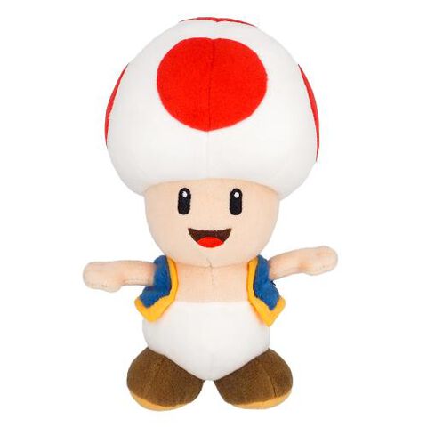 Peluche Nintendo - Super Mario - Toad 20 Cm