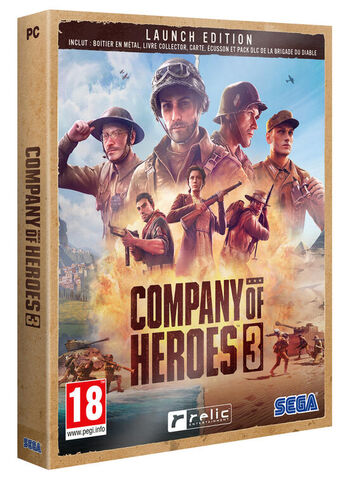 Company Of Heroes 3 Launch Edition Metal Case