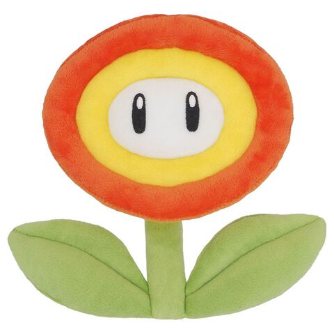 Peluche - Nintendo - Mario Bros Fleur Enflammée - 15cm