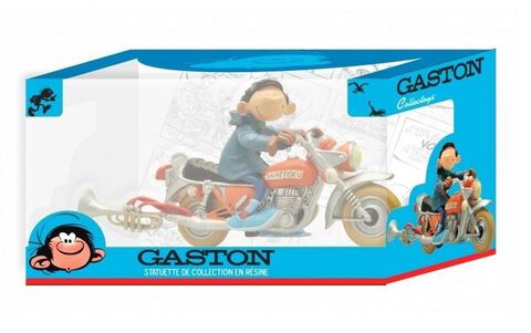 Statuette - Gaston - Gaston Et La Moto Sapetoku