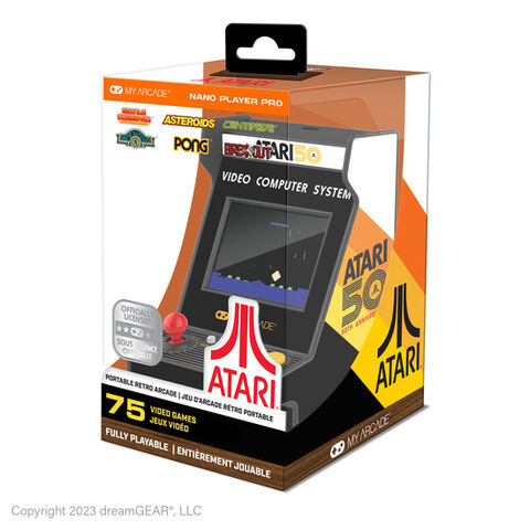Nano Player Pro 4.8" Atari 50th Anniversary (100 Jeux En 1)