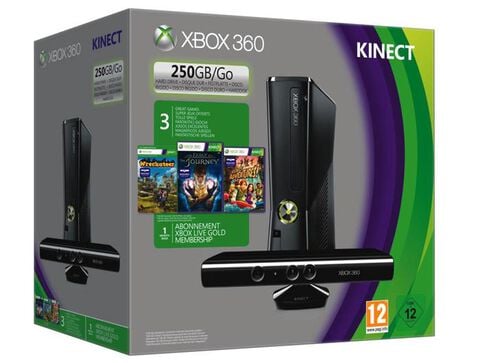 Pack X360 250 Go Kinect + Fable The Journey + Wreckatee