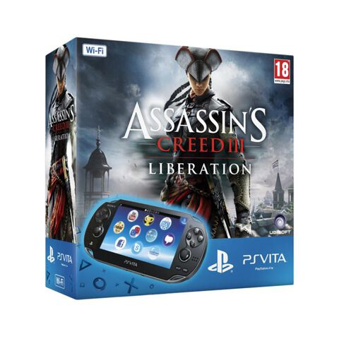 Pack Ps Vita Wifi + Assassin's Creed Lib. Voucher + Carte Mémoire 4 Go