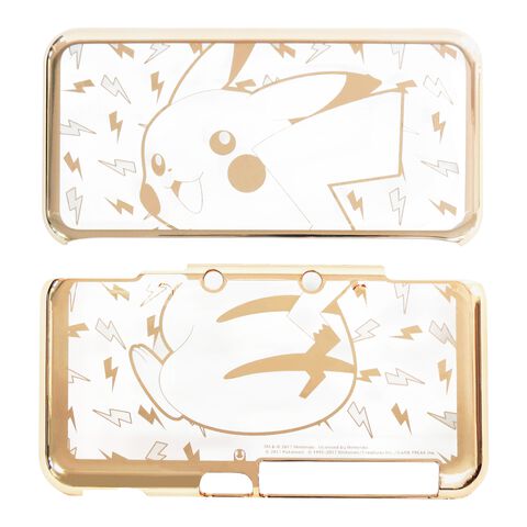 Coque Protection Pikachu Gold Pour New 2ds Xl