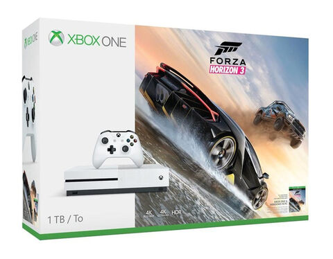 Pack Xbox One S 1to Blanche + Forza Horizon 3 (digital)