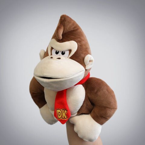 Marionnette Peluche - Mario - Donkey Kong (exclusivité Micromania)