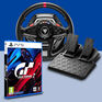 Pack Gran Turismo 7 PS5 avec VOLANT THRUSTMASTER + PEDALIER T128 PlayStation