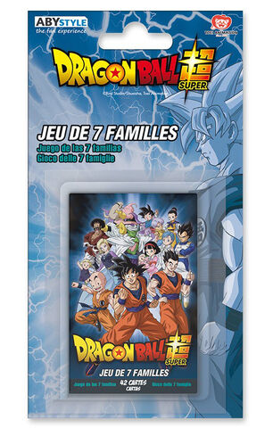 Jeu de Cartes Jeu de 7 Familles - Dragon Ball Z Enfant - UltraJeux
