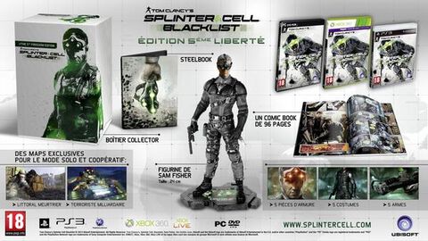 Splinter Cell 6 Blacklist Prestige Edition