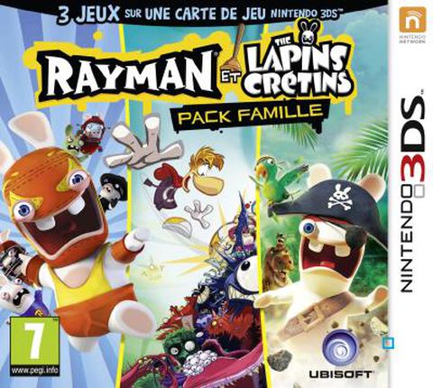 Rayman Et Les Lapins Cretins Family Pack