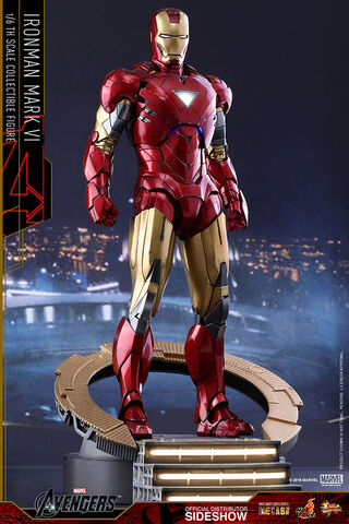 Figurine Hot Toys - Avengers - Masterpiece Diecast 1/6 Iron Man Mark VI 32cm