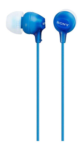 Ecouteurs intra-auriculaires bleus avec micro SONY MDR-EX15AP