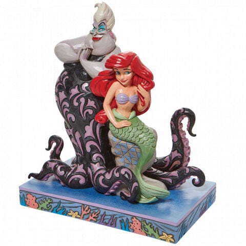 Figurine Disney Tradition - La Petite Sirene - Ariel Et Ursula