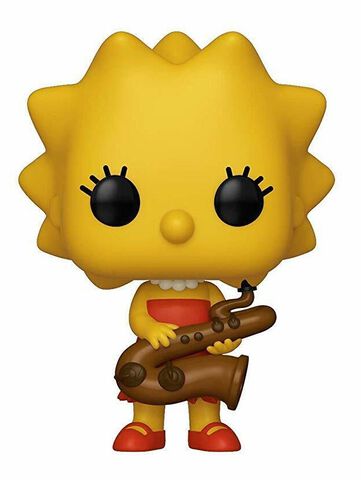 Figurine Funko Pop N°497 - Simpsons - Lisa Avec Saxophone