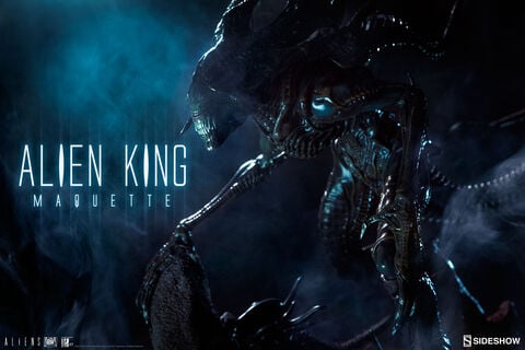 Statuette Sideshow - Aliens - Alien King 53 Cm