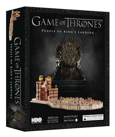 Puzzle - Game Of Thrones - 4d Cityscape Kings Landing