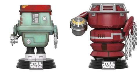 Figurine Funko Pop! - Star Wars Han Solo - Twin Pack Droid 1 Et Droid 2