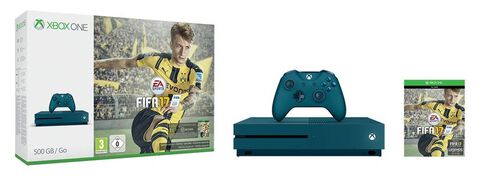 Pack Xbox One S 500 Go Bleue + FIFA 17 (à Télécharger)