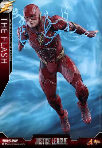 Figurine Hot Toys - Justice League Figurine Movie - The Flash 30 Cm - Masterpiec
