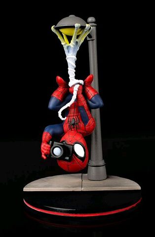 Statuette - Spider-man - Qmech Lampadaire