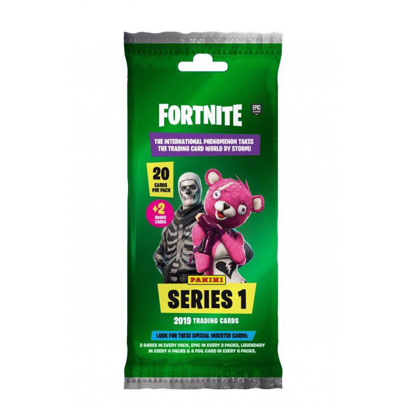 PANINI Fortnite série 1 trading cards 20 x Booster//120 cartes de collection