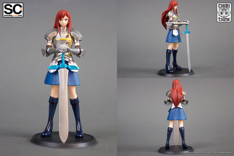 Figurine - Fairy Tail - Standing Characters Chibi By Tsume Erza
