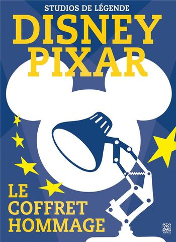 Coffret - Disney - Coffret 2 Livres Hommage Disney Et Pixar
