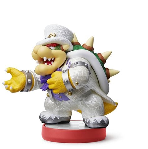 Figurine Amiibo Super Mario Bowser Tenue De Mariage