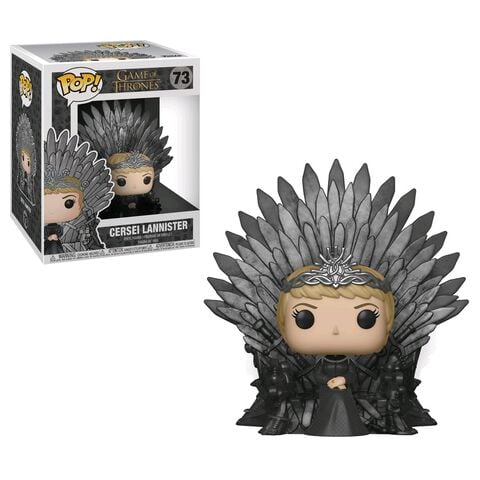 Figurine Funko Pop! N°73 - Game Of Thrones S10 - Cersei Lannister Assise Sur Le