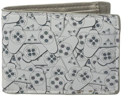 Portefeuille - Playstation - Manette All Over Printed