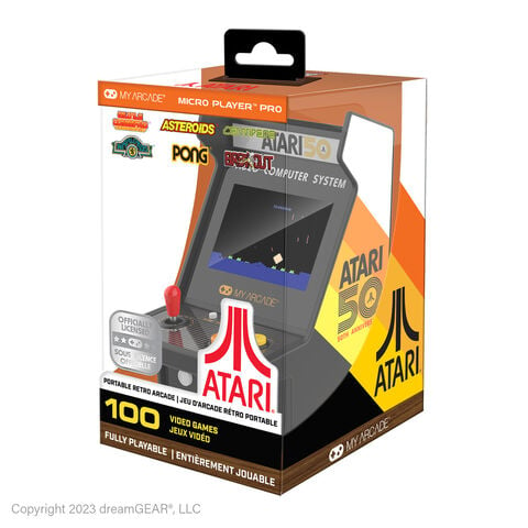Micro Player Pro 6.7" Atari 50th Anniversary (100 Jeux En 1)
