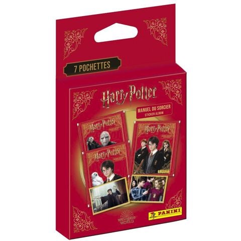 Carte Panini - Harry Potter - Le Manuel Du Sorcier - Blister 7 Pochettes
