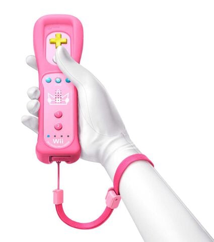 Telecommande Wii U Plus Princess Peach Rose