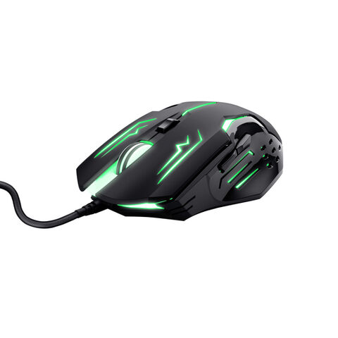 Trust Souris Gaming Filaire Rvb Rava - Compatible Ps4 Et Xbox One