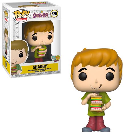 Figurine Funko Pop! N°626 - Scooby Doo - Shaggy Avec Sandwich