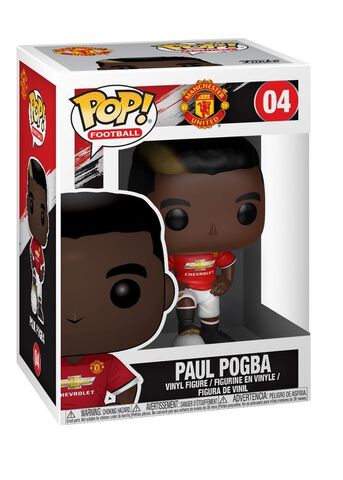 Figurine Funko Pop! N°04 - English Premier League - Manchester United Paul Pogba