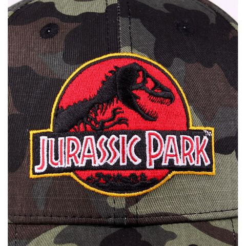 Casquette - Universal Jurassic Park - Logo Camouflage - Taille Unique