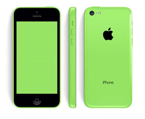 Iphone 5c 32gb Orange Vert / Comme Neuf