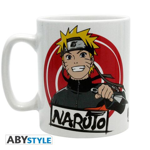 Mug - Naruto Shippuden - Naruto & Kakashi - 460 Ml