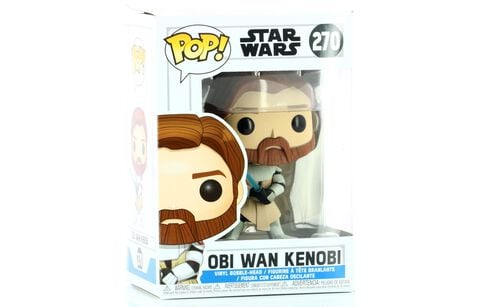Figurine Funko Pop! N°270 - Star Wars : Clone Wars - Obi Wan Kenobi - STAR WARS