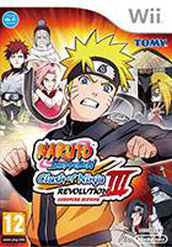 Naruto Shippuden Clash Of Ninja Revolution 3 European Version