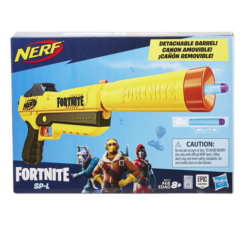 Nerf - Fortnite - Sp Pistolet Silencieux - GAMING