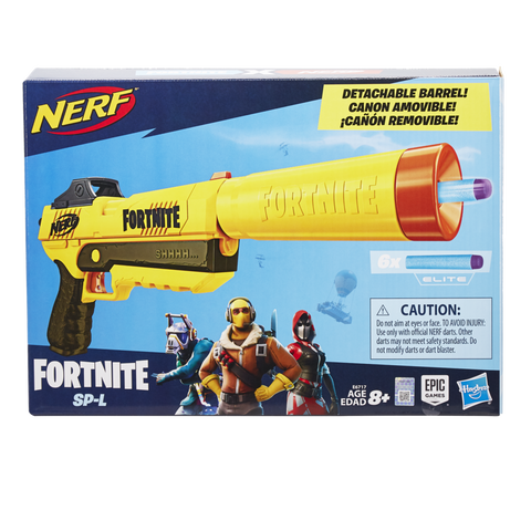 Nerf - Fortnite - Sp Pistolet Silencieux