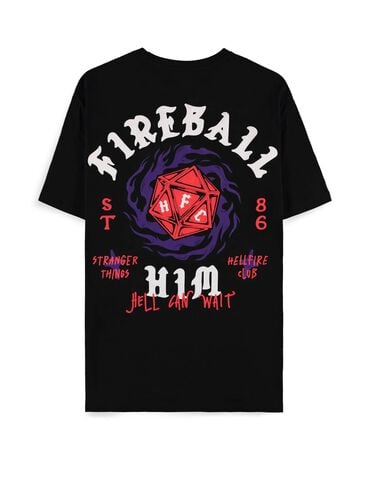 T Shirt - Stranger Things - T Shirt Hell Fire Club Taille S