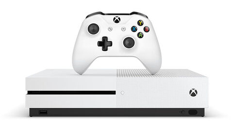Pack Xbox One S 1to Blanche + Fortnite (téléchargement)