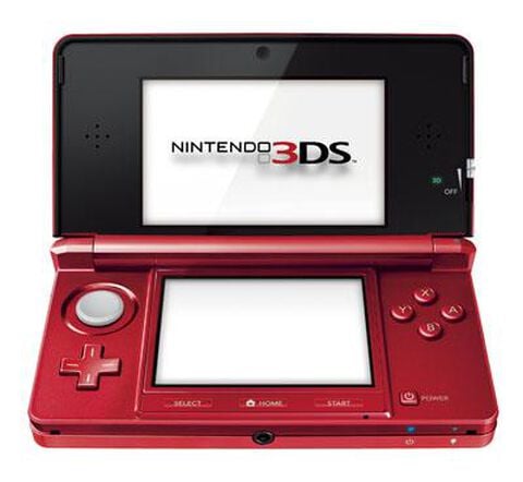 Nintendo 3ds Rouge Métal - Occasion