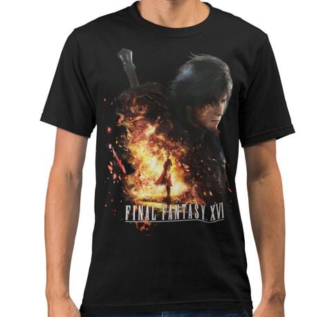 T-shirt Homme - Exclusivite Micromania Final Fantasy XVI - Noir Taille M