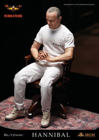 Figurine Blitzway - Le Silence Des Agneaux - Hannibal Lecter En Prison  1/6